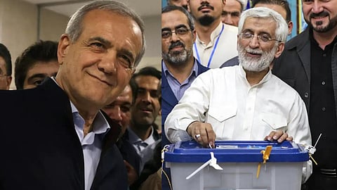 Iran's next president to be elected in runoff between Masoud Pezeshkian, Saeed Jalili