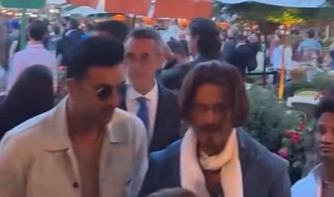 Shah Rukh Khan's New Look at Anant Ambani and Radhika Merchant's Pre-Wedding Bash Goes Viral