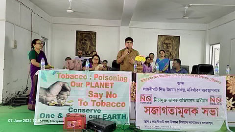 Assam Govt Organizes Intensive Awareness Campaign on Harmful Effects of Tobacco Use in Laharighat, Morigaon