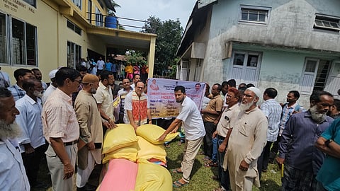 Assam: High Yield Paddy Seeds and Dragon Fruit Sapplings Distributed Among Farmers