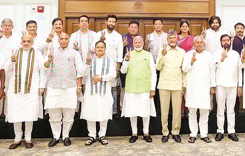 NDA meeting clears the decks for Modi government formation
