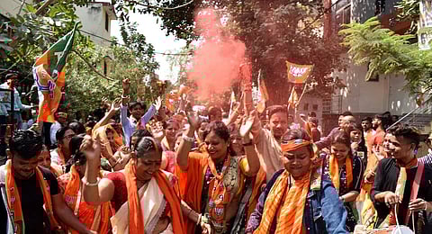 BJP Projected for Clear Victory in Hindi Heartland States, Sweep Expected in Madhya Pradesh, Rajasthan, and Chhattisgarh: Axis My India Poll