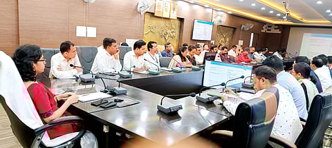 Flood Preparedness Meeting in Lakhimpur District Reviews Initiatives and Inspects Relief Camps