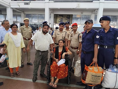 All Dibrugarh Passengers from Dibrugarh-Chandigarh Express Accident Safely Return Home