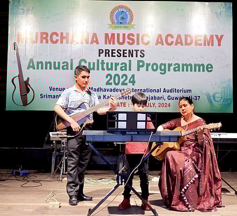 Assam: Annual cultural programme of music academy held at Sankaradeva Kalakshetra, Guwahati