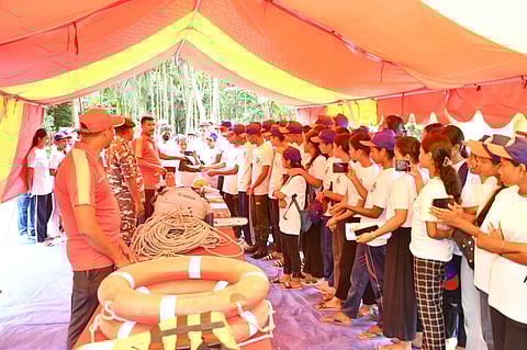 SSB Rangia and NSS Conduct Disaster Management Camp at Palara, Emphasize Youth Role in Society