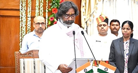 JMM executive president Hemant Soren back at helm as 13th Jharkhand CM, calls his imprisonment a ‘conspiracy’