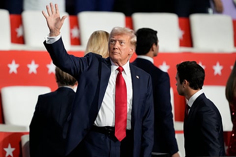 Former US President Donald Trump accepts Republican party nomination