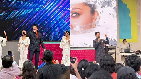 Singer Shaan adds his musical touch to launch of India House at Paris 2024
