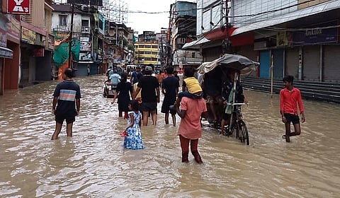 Flood situation worsens further in Barak Valley