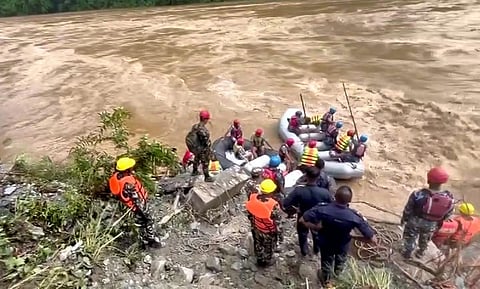 25 bodies recovered, 34 missing from two buses in Nepal