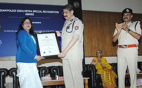 Assam: DGP GP Singh gives away Sishu Mitra Champion Awards