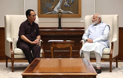Mizoram CM Lalduhoma tells PM that the state government reluctant to push back refugees