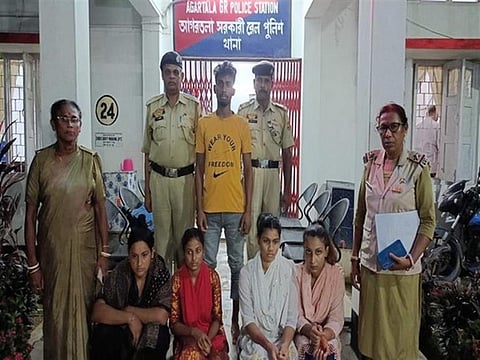 4 Bangladeshi women, 1 Indian tout arrested at Agartala Railway Station