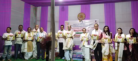 Month-Long Cane Fan Workshop Inaugurated at Auniati Xatra with Support from OIL Sanskriti