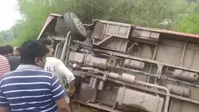 Haryana: 40 Injured As Bus Carrying School Children Overturns In Panchkula