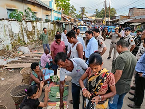 Tripura district limping back to normal after violence
