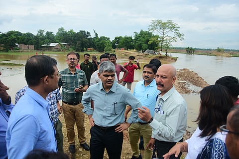 Assam: Central team assesses flood damage in state