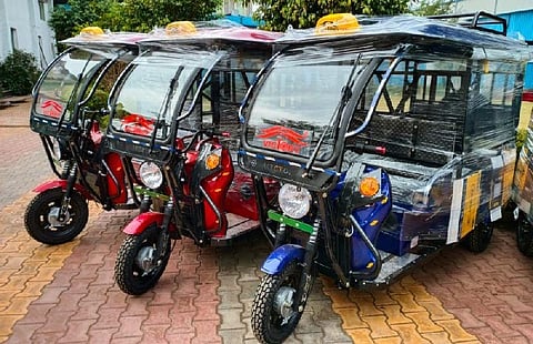 Anfar Foundation and Nagaon District Body Building Association Distribute E-Rickshaws to Economically Backward Widows
