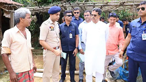 Tripura CM Manik Saha unveils relief package for violence-hit Ganda Twisa region