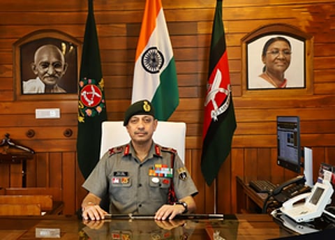 Lieutenant General Vikas Lakhera takes charge as DG Assam Rifles