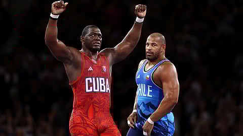 Paris Olympic: Cuba’s wrestler Mijain Lopez creates history with fifth gold in men's 130kg Greco-Roman