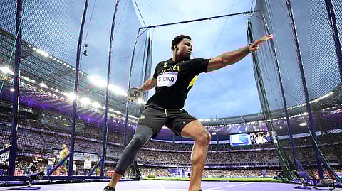Paris Olympic: Jamaica’s Roje Stona upsets Mykolas Alekna to win men’s Discus gold