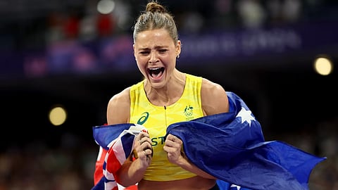 Australia's Nina Kennedy soars to women’s Pole Vault gold at Paris Olympic