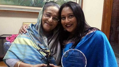 ‘Would love to see Ma,’ says Sheikh Hasina’s daughter, but won’t compromise her whereabouts