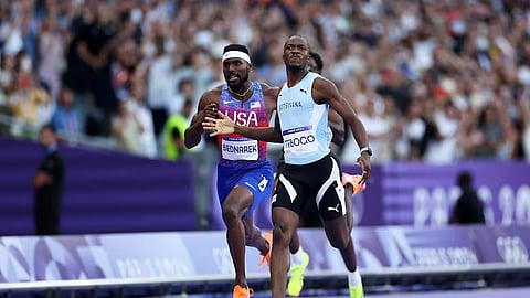 Botswana’s Letsile Tebogo wins men’s 200 metres gold at Paris Olympics