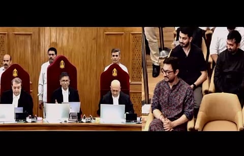 Ahead of ‘Laapata Ladies’ screening for judges, Aamir Khan visits Supreme Court