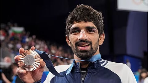 Paris Olympics 2024: Aman Sehrawat dedicates medal to parents and India