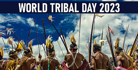 Assam Rifles celebrated World Tribal Day at Charidwar Community Hall, Lokra