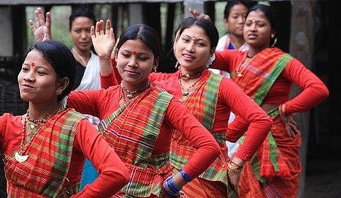 Nawa Bihan Samaj Celebrates International Day of the World's Indigenous People in Lakhimpur