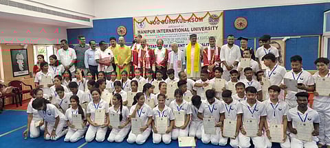 Yog Gurukul Assam confers diplomas to 55 students in Guwahati city