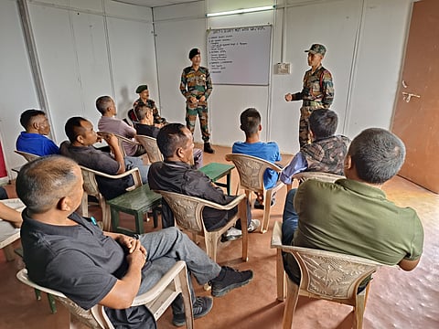 Assam Rifles organizes safety and security meet at Sangau, Mizoram