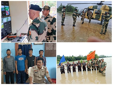 Tripura: BSF foils infiltration; 4 Bangladeshis held in Agartala