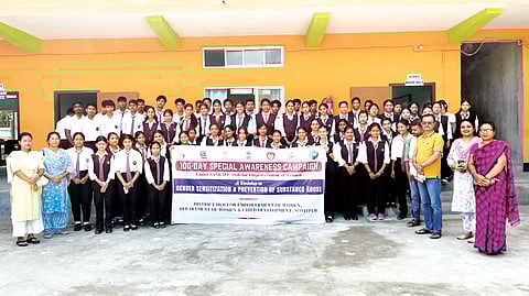 Workshop on Gender Sensitization held at Assam Valley Academy senior Secondary School, Tezpur