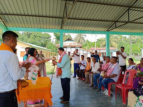 West Karbi Anglong DC Honors Ex-Servicemen on 78th Independence Day Under 'Veeron ka Vandhan' Theme