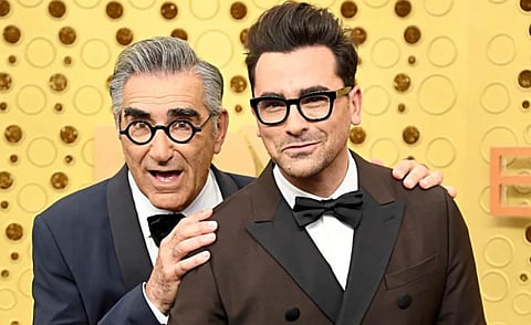 Father-son duo Eugene Levy and Dan Levy to host Emmy Awards