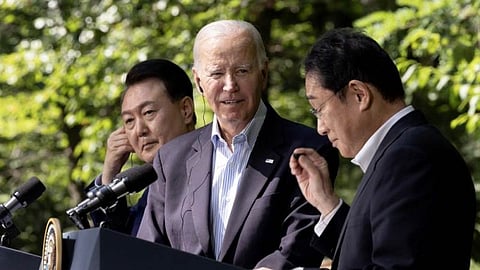 South Korea, United States, Japan reaffirm commitment to security cooperation