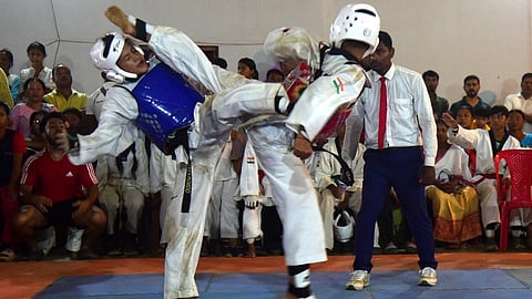Rabha Hasong Autonomous Council (RHAC) organized Taekwondo meet concludes at Boko
