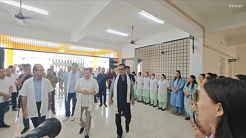 Arunachal Pradesh: Minister Biyuram Wahge Inspects Namsai District Hospital