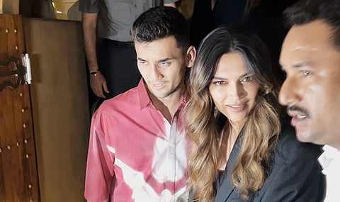 Mom-to-be Deepika Padukone dines with Indian Olympian badminton player Lakshya Sen