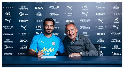 Manchester City re-sign Ilkay Gundogan from Barcelona on one-year deal