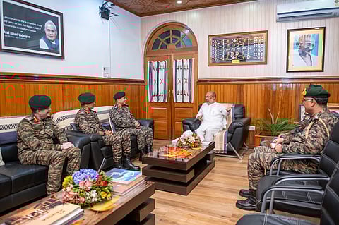 Indian Army Chief Meets Manipur CM To Discuss Strategies For Restoring Peace