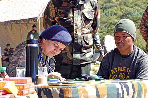 Army Conducts Medical Camp on Indo-Tibet Border