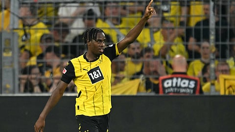 Jamie Gittens gets Borussia Dortmund off to winning start in Bundesliga