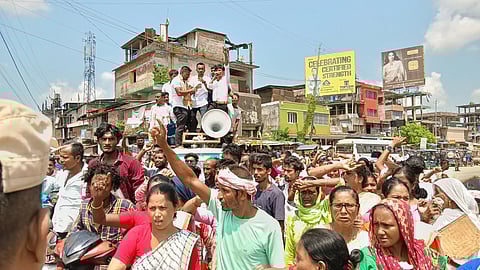 Protests Continue in Chakalapathar Village Demanding Justice for Bishal Borah; Memoranda Submitted to Authorities
