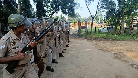 Goalpara Police Increases Night Patrols and Holds Anti-Riot Drills Amid Rising Tensions in Upper Assam
